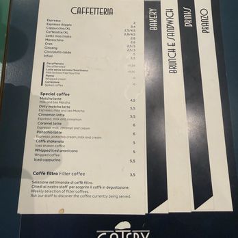 Gatsby Cafè - Menu - Cafes Near Me - Rome, RM