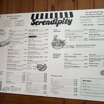Serendipity Gourmet - Menu - Delis Near Me - Cary, North Carolina Serendipity Gourmet - Menu - Delis Near Me - Cary, North Carolina