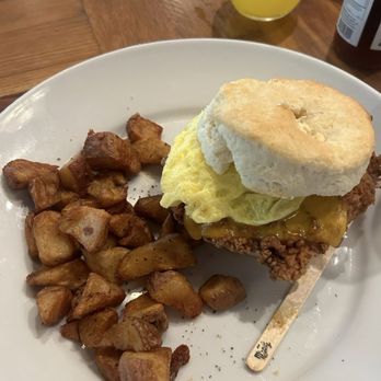 Milk & Honey - Fried Chicken Biscuit - New American Near Me - Nashville, Tennessee Milk & Honey - Fried Chicken Biscuit - New American Near Me - Nashville, Tennessee