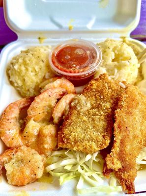 Kahuku shrimp box by null