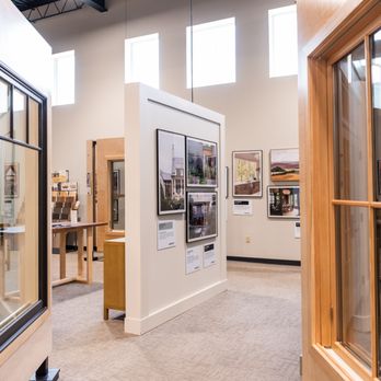 rk MILES - Interior of St. Johnsbury Hardware Store Doors & Windows Showroom - Building Supplies Near Me - Saint Johnsbury, Vermont