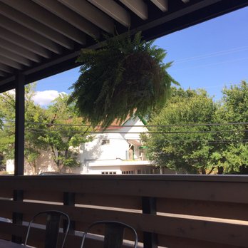 68 Degrees Kitchen - Porch dining has a nice breeze - Italian Near Me - Austin, Texas