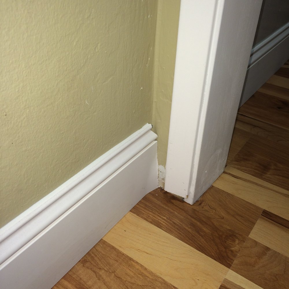 A & S Floors - Baseboard is warped/unfinished. - Flooring Near Me - Benicia, California A & S Floors - Baseboard is warped/unfinished. - Flooring Near Me - Benicia, California