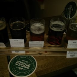 Mmmm.. A selection of house beer at Bryggeri.. Mmmm.. A selection of house beer at Bryggeri..