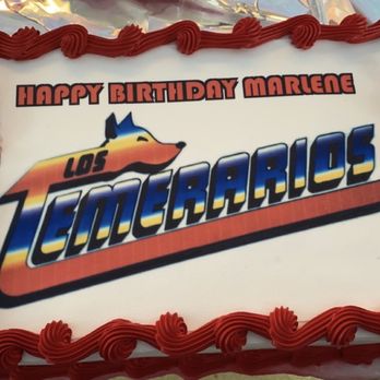 La Espiga De Oro - Temerarios birthday cake - Bakeries Near Me - Costa Mesa, California