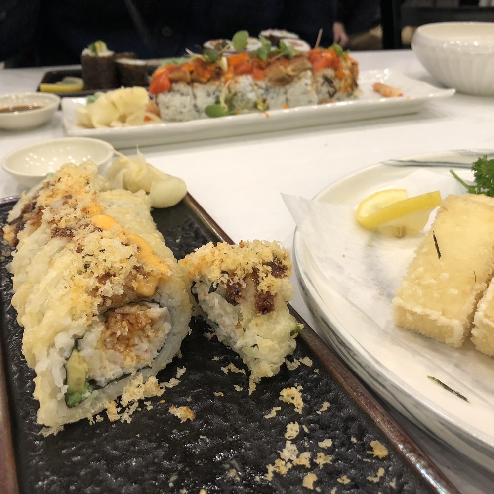 Jordan Sushi - a plate of sushi and a plate of rice - Japanese Near Me - North Vancouver, British Columbia Jordan Sushi - a plate of sushi and a plate of rice - Japanese Near Me - North Vancouver, British Columbia