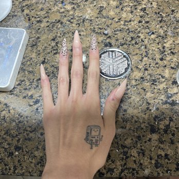 Divas Nails - my most recent set (done by nancy) - Nail Salons Near Me - Northridge, California Divas Nails - my most recent set (done by nancy) - Nail Salons Near Me - Northridge, California