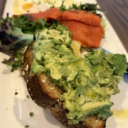 First Watch - Avocado toast with smoked salmon