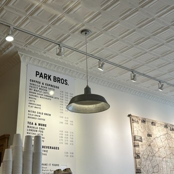 Park Bros - Park Bros Coffee Menu - Sandwiches Near Me - Canton, New York