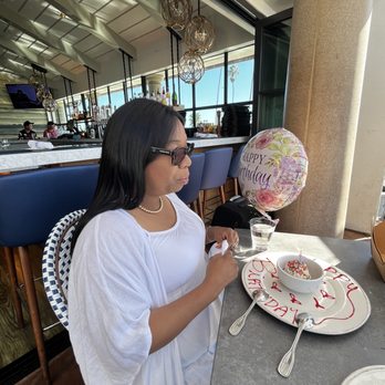 Bluewater Grill - The birthday girl!!! - Seafood Near Me - Santa Barbara, California Bluewater Grill - The birthday girl!!! - Seafood Near Me - Santa Barbara, California