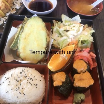 Sushi Kakogan - Tempura/ uni combo - Japanese Near Me - Rocklin, California Sushi Kakogan - Tempura/ uni combo - Japanese Near Me - Rocklin, California