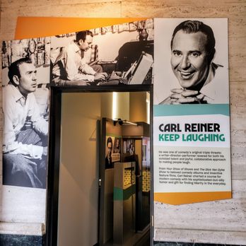 National Comedy Center - Carl Reiner Display at National Comedy Center - Community Service/Non-Profit Near Me - Jamestown, New York