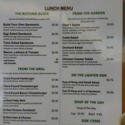 Inland Point Senior Estates Venture Inn Restaurant & Bistro - Menu