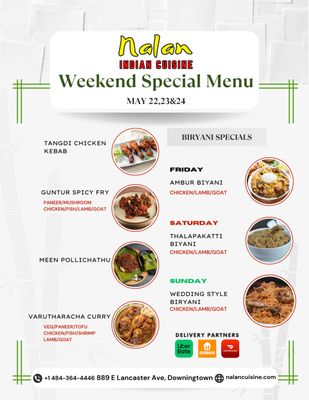 Menu photo 2 Nalan Cuisine Downingtown, PA
