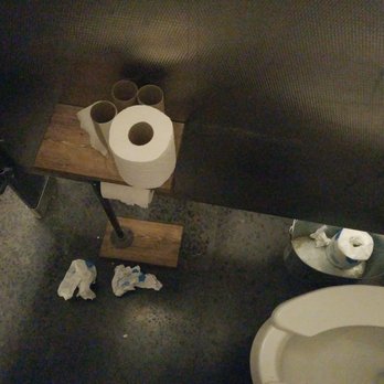Captain Lawrence Brewing - Womens bathroom.. dirty... - Breweries Near Me - Elmsford, New York
