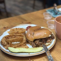 Martha Green's Dough'Lectibles - Pulled pork sandwich