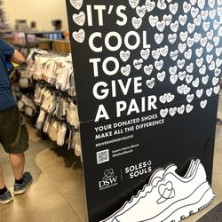 DSW Designer Shoe Warehouse - It's A Win-Win All Around. Plus The $5 Perk For Donating Can't Be Beat