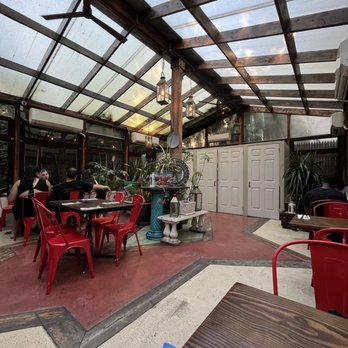 Cafe Mogador - back area - Moroccan Near Me - Brooklyn, New York Cafe Mogador - back area - Moroccan Near Me - Brooklyn, New York