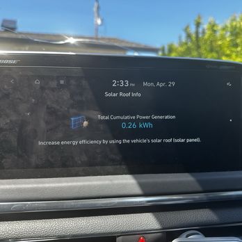 Stevens Creek Hyundai - After repairing, one year, generated ~200W, meaning 0.5W per day. Unbelievable solar panel. - Car Dealers Near Me - Santa Clara, California