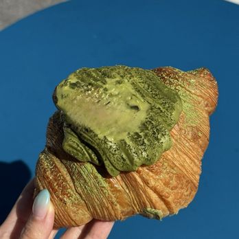 Monta Tea - Matcha Croissant - Bakeries Near Me - Jersey City, New Jersey