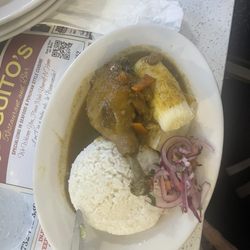 Chicken stew - part of daily special