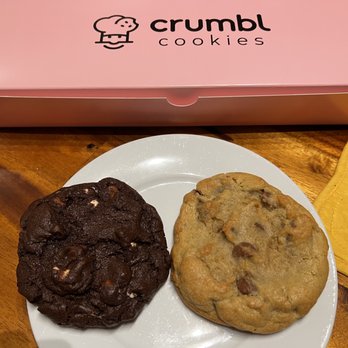 Crumbl - Sandy Springs - Triple chocolate chip and milk chocolate chip cookies. - Bakeries Near Me - Sandy Springs, Georgia Crumbl - Sandy Springs - Triple chocolate chip and milk chocolate chip cookies. - Bakeries Near Me - Sandy Springs, Georgia