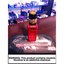Naptown Vapors - New Hammer of God v4 with the 40mm Hive RTA on top!!