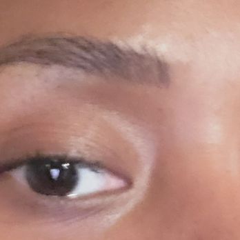 Brows by Adrienne E - Day 5, getting a little scabby. - Permanent Makeup Near Me - Houston, Texas