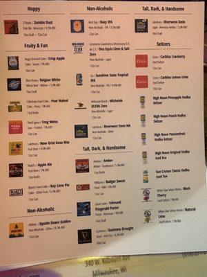 Menu photo 3 Major Goolsby's Milwaukee, WI
