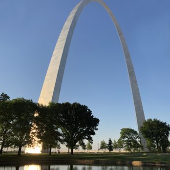Gateway Arch - Eero Saarinen; The Gateway Arch; 1965; stainless steel, concrete; 630 ft high, steel skin weighs 886 tons - Landmarks & Historical Buildings Near Me - St. Louis, Missouri Gateway Arch - Eero Saarinen; The Gateway Arch; 1965; stainless steel, concrete; 630 ft high, steel skin weighs 886 tons - Landmarks & Historical Buildings Near Me - St. Louis, Missouri