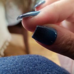 Perfect 10 Nails - Where the nail tech glued my skin to the nail and it ripped my skin.