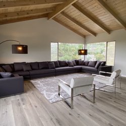 Modani Furniture - Modani couch and chairs. Their coffee tables, end tables, and tv stand are on the way!