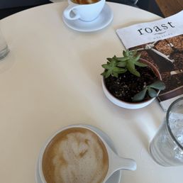 Oatmilk honey latte Oatmilk honey latte