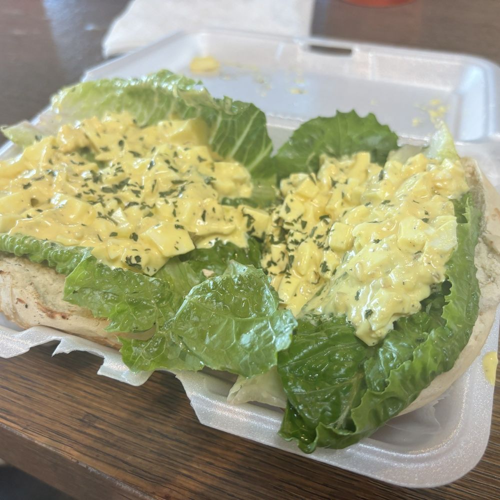 Bry’s Bagels - Egg salad bagel on onion bagel - Bagels Near Me - Glendora, California Bry’s Bagels - Egg salad bagel on onion bagel - Bagels Near Me - Glendora, California