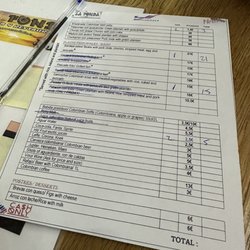 La Fonda - Menu and check in one