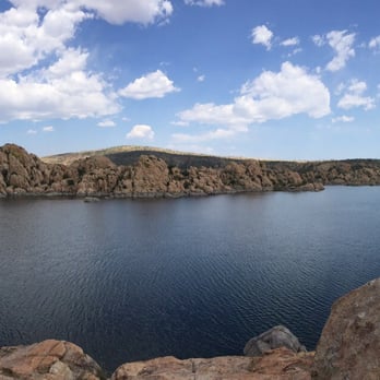 Watson Lake - A panoramic shot. - Lakes Near Me - Prescott, Arizona