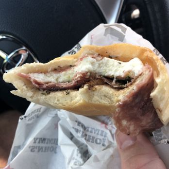 Jimmy John's - What was served. Not very happy with this sandwich. - Sandwiches Near Me - Austin, Texas