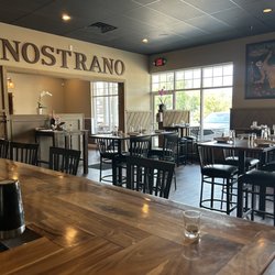 Nostrano Italian Eatery - Sitting at bar looking at dining room