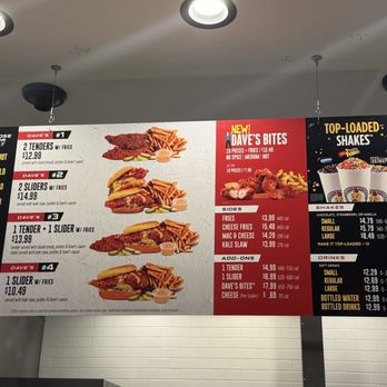 Dave's Hot Chicken - Main menu - Chicken Shop Near Me - Los Angeles, California