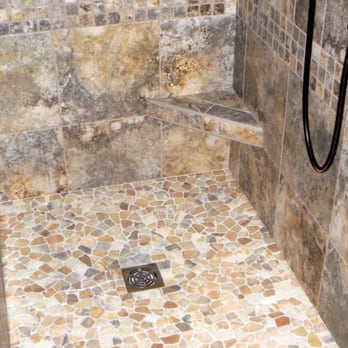Rees Tile & Stone - a walk in shower - General Contractors Near Me Rees Tile & Stone - a walk in shower - General Contractors Near Me