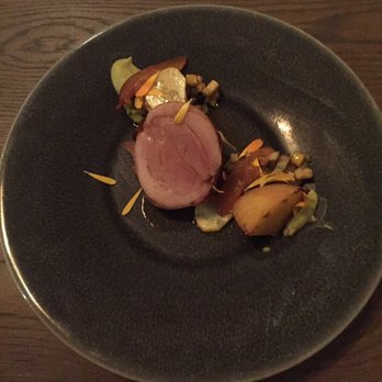 Nightbird - Rabbit wrapped in bacon - New American Near Me - San Francisco, California Nightbird - Rabbit wrapped in bacon - New American Near Me - San Francisco, California