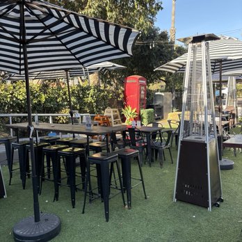 Brass Bear Brewing & Bistro - Outside seating. - Brewpubs Near Me - Santa Barbara, California