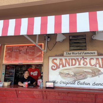 Sandy's Cafe - The front of the restaurant - Cuban Near Me - Key West, Florida