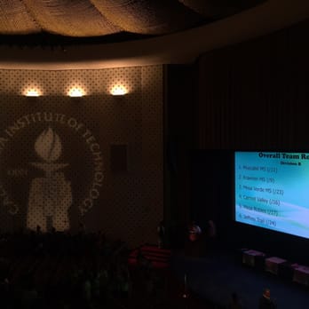 Caltech - Beckman Auditorium - View from Balcony - Performing Arts Near Me - Pasadena, California