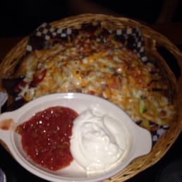 this is the half order of nachos :) this is the half order of nachos :)