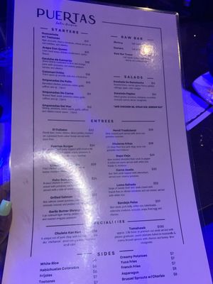Menu photo 6 Puertas Brooklyn, NY