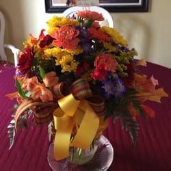 Rose's of Warren - Fall flower arrangement for my mom's birthday.