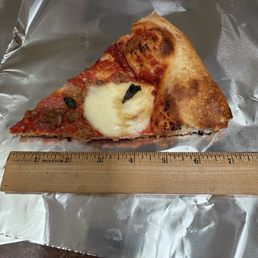 My 14" (7"radius) NOT 16" (8" radius) pie.