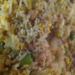 Chicken salty fried rice Chicken salty fried rice