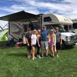 Five Star RV Center - Here we are at the campground with the RV!